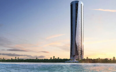 Bentley Residences sets record for largest residential concrete foundation in Florida